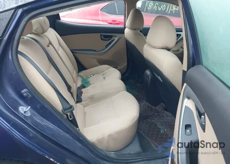 2013 Hyundai Elantra Gls/Limited from USA, damaged, VIN 5NPDH4AE8DH216330